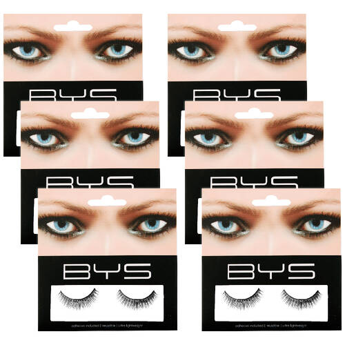 6PK BYS Sugar Baby 1g Lash Extensions Black