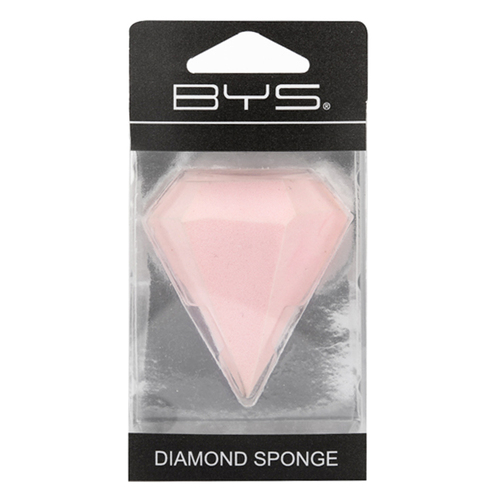 BYS Diamond Blending Makeup Sponge Beauty Pink