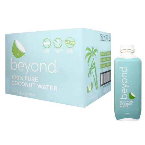 12PK Beyond 1L 100% Pure Still Coconut Water