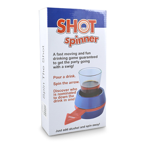 Drinking Shot Spinner Drink Alcohol Fun Party Tabletop Game