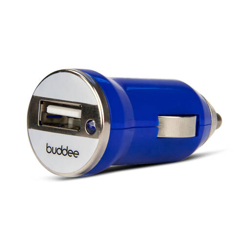 Buddee Blue Universal USB Car Charger