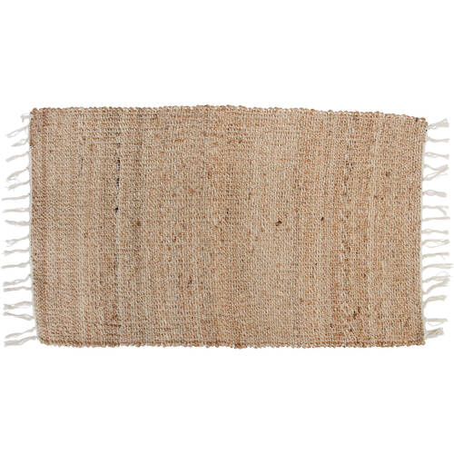 LVD Cotton Neutral Door Mat Rectangle Home/Bathroom Decor 86x50cm