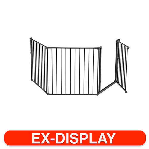 BabyDan Flex Configure System Baby Safety Gate Large - Black