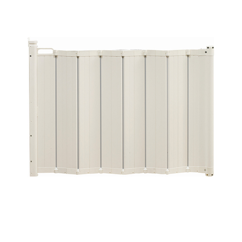 BabyDan Guard Me Retractable Barrier Baby Safety Gate - White