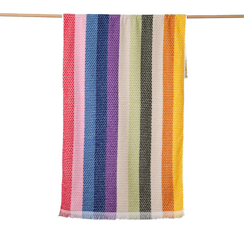 Canningvale Positana Terry Beach Quick Drying Towel - Ombra Rainbow