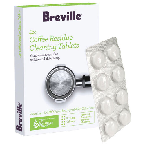 8PK Breville Eco Coffee Residue Cleaner
