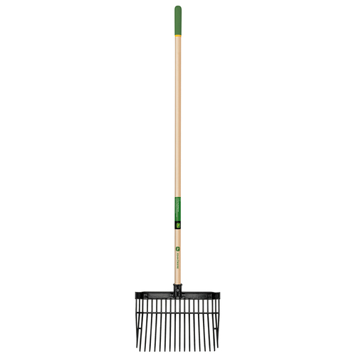 Truper Tools John Deere Poly Bedding Fork w/Handle 7"/17.78 cm Grip