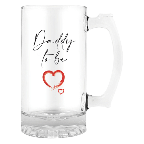 Daddy To Be Stein 18cm Drinking Cup Beer Mug Novelty Print