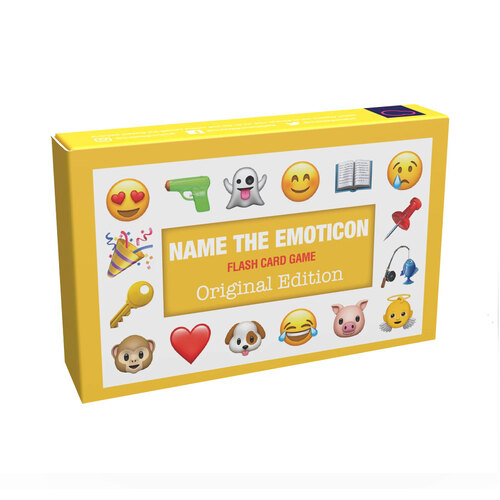 Bubblegum Stuff Name The Emoticon Original Edition Flash Card Game 8y+