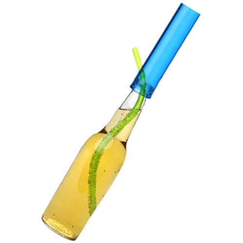 Bottle Bong Drink Alcohol Fun Party Game Drinking Tool
