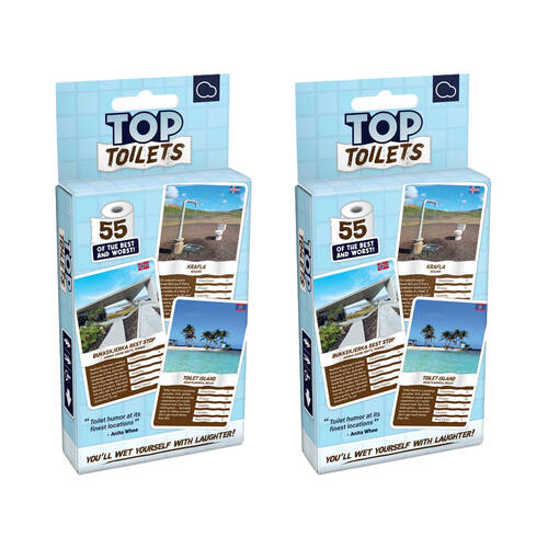 2x 55pc Bubblegum Stuff Top Toilets Funny Novelty Card Game 12Y+;