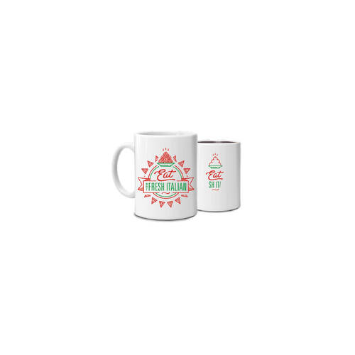 Bubblegum Stuff Eat Fresh Italian Heat Changing Mug 8Y+;