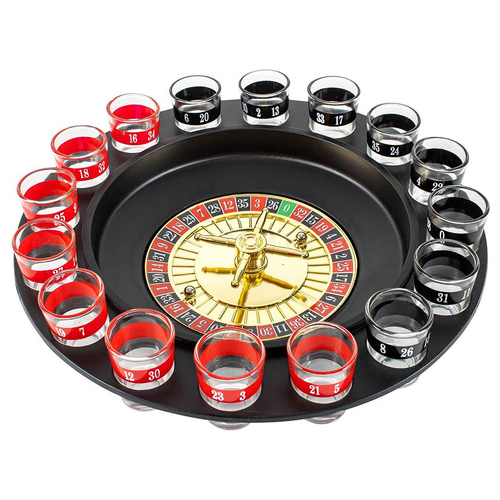 Drinking Game Roulette Drink Alcohol Fun Party Tabletop Game 18y+