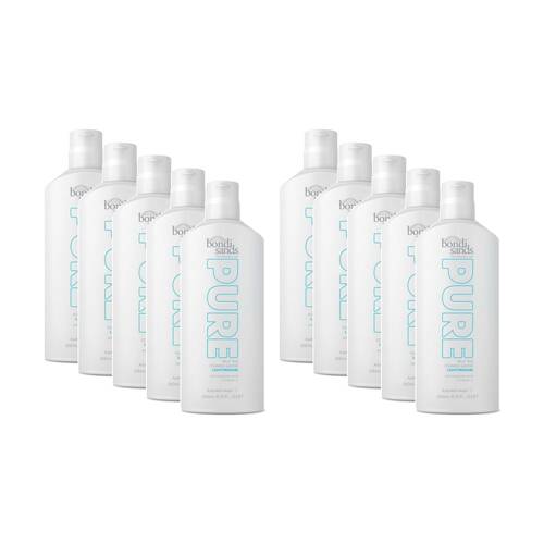 10PK Bondi Sands Pure Self Tanning Water 200ml Light To Medium For Sensitive