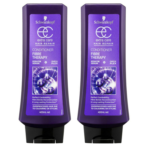 2PK Schwarzkopf 400ml Conditioner Extra Care Plex Infusion Hair Repair