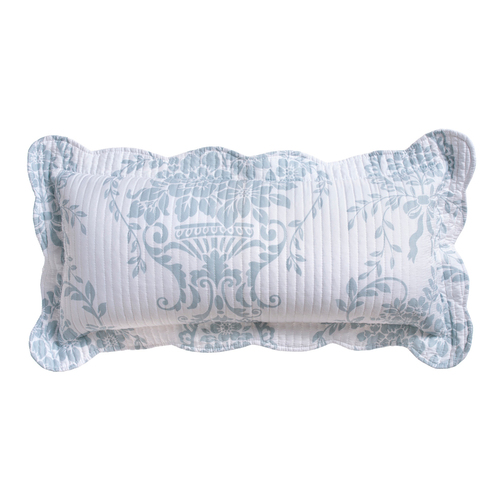 Bianca Florence Coordinate Cushion 60x30cm - Blue