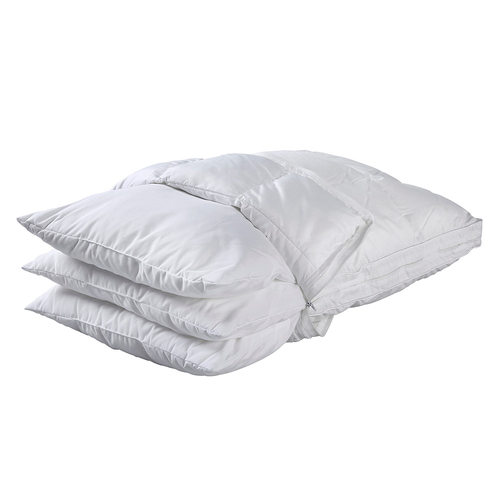 Bianca Relax Right 3in1 Pure Microfibre Pillow 49x72cm - White