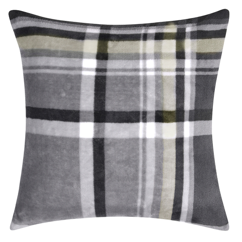 Bianca Chester Matching Cushion 43x43cm Square Pillow - Black