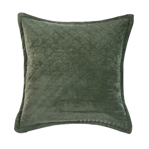 Bianca Samatra Cushion 43x43cm Square Pillow - Olive