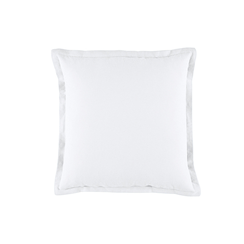 Bianca Wellington Filled Cushion 43x43cm Square Pillow - White