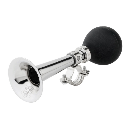 Legami Bike Loud Air Horn Handlebar Squeeze Alarm - Silver