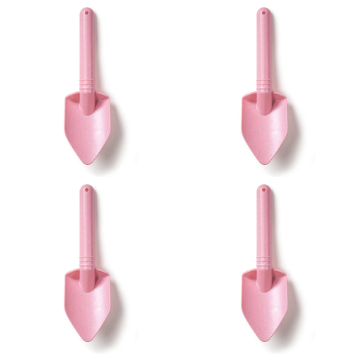 4PK Bigjigs Toys 20cm Eco Spade Kids Toy Blush Pink 18m+