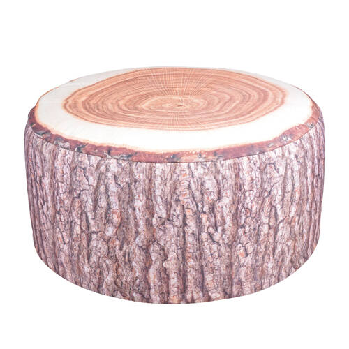 Esschert Design Outdoor Inflatable Pouffe Tree Trunk Waterproof Brown