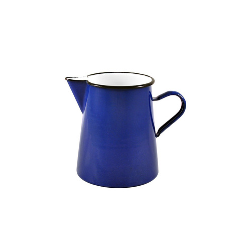 Urban Style Premium Enamel 1L Pitcher Jug Container - Blue