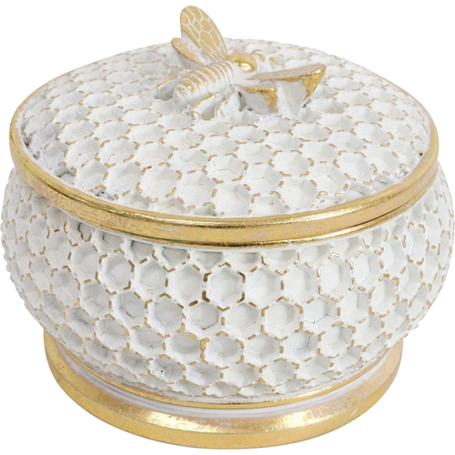LVD Bee Trinket Storage Box Decorative Home Decor Ornament Statue 13x10cm
