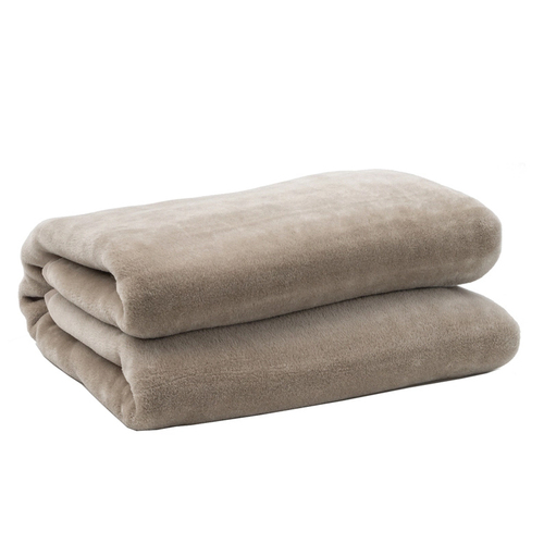 Jason Faux Mink Blanket Linen Queen Bed