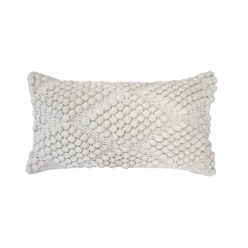 Bambury Home Decor Decorative Bridget Rectangle Cushion Ivory