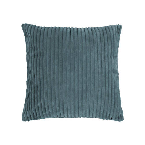 Bambury Channel Square Sofa Cushion Decorative Throw Pillow 50x50cm Petrol