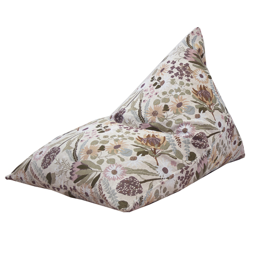 Bambury Decorative Susara Outdoor Beanbag 145 x 105cm Cotton Woven