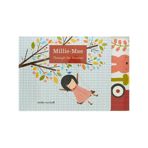 Millie-Mae Through the Seasons Kid's Hardback Book & Decal Set Natalie Marshall