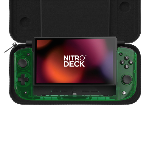 CRKD Nitro Deck Crystal Collection Emerald Green Limited Edition w/ Carry Case