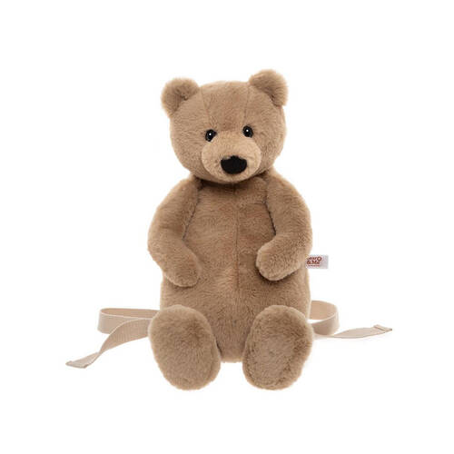 Charlie Bears Kids/Childrens Plush Teddy Bear Backpack 3Y+ Brown