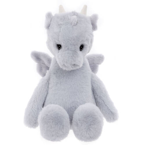 Charlie Bears Draco Dragon Cloudy Grey 30cm Baby/Infant Soft Plush Toy 0y+