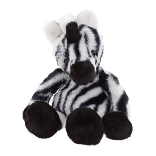 Charlie Bears Zizi Zebra 29cm Baby/Infant Soft Cuddly Plush Toy 0y+