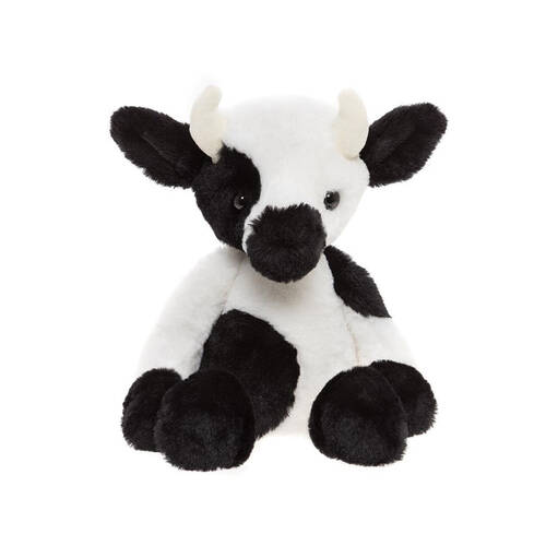 Charlie Bears Buttercup the Cow Medium Kids Plush Toy 0Y+ Black/White