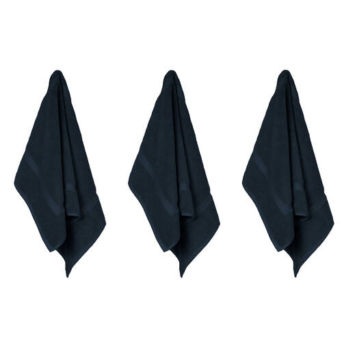 3PK Ardor St Regis Collection 50x80cm Bath Mat Navy