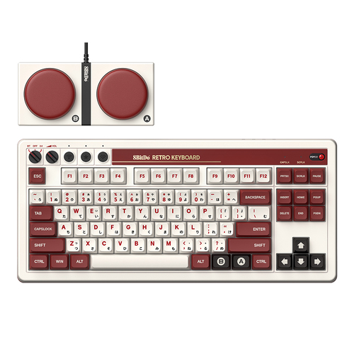 8BitDo Retro Mechanical Keyboard For Android/Windows Fami Edition