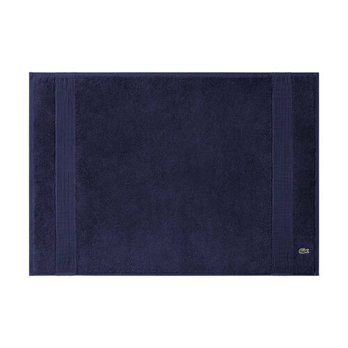 Lacoste LLECROCO Cotton Bath Mat Marine 50x70cm - Blue;