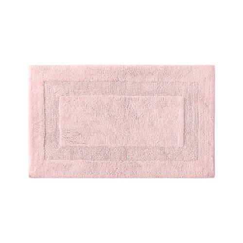 Tommy Bahama 53x86cm Longbranch Reversible Cotton Bath Mat Petal Pink