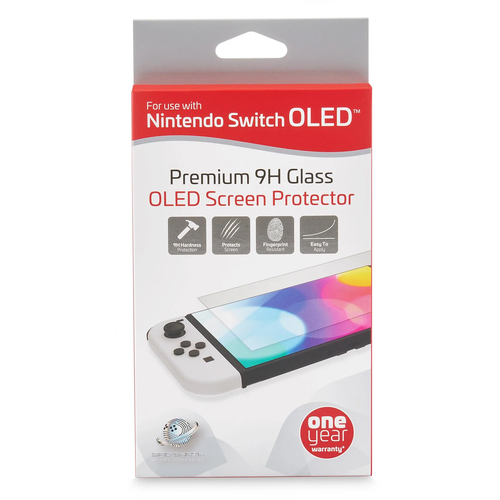 3rd Earth Premium Tempered Glass Screen Protector For Nintendo Switch OLED