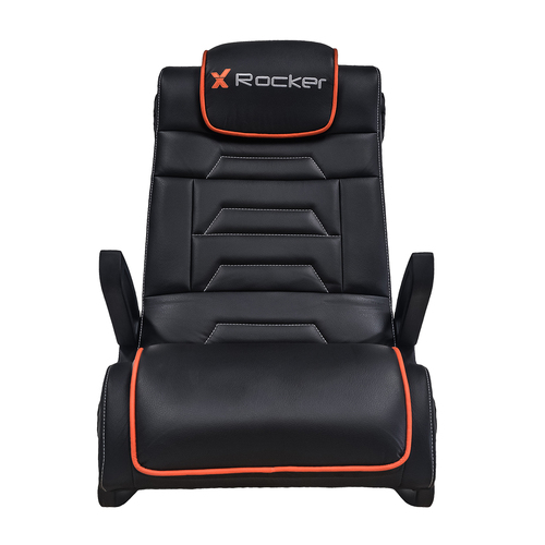 X-Rocker Sentinel 4.1 Gaming Floor Rocker Chair - Black