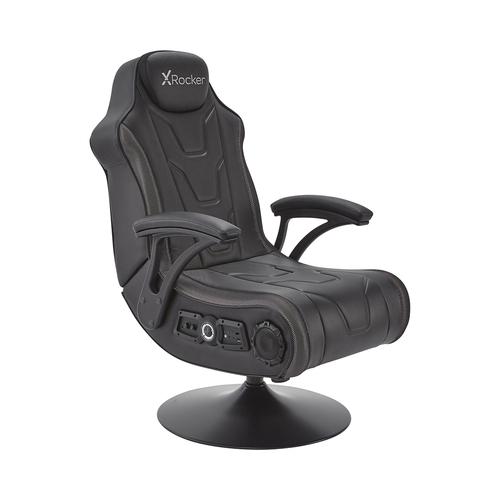 X-Rocker Rainstorm SMD RGB 2.1 Gaming Chair - Black Carbon