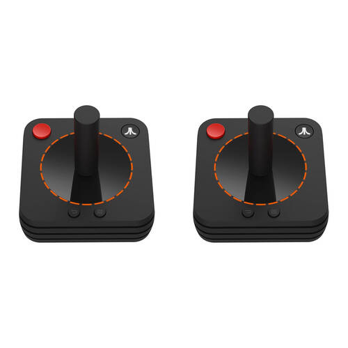 2PK Atari VCS Classic Wireless Joystick Rechargeable Controller 