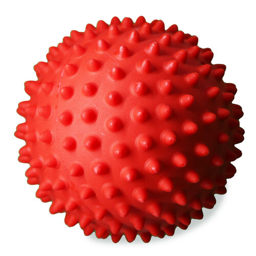 Aussie Dog Products 18cm Mitch Pet Toy Hard Ball Red M