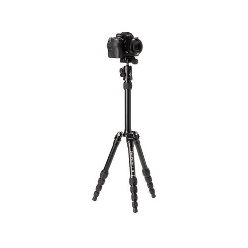 Benro MeFoto Backpacker Aluminium Tripod Q0 Ball Head 132cm - Black