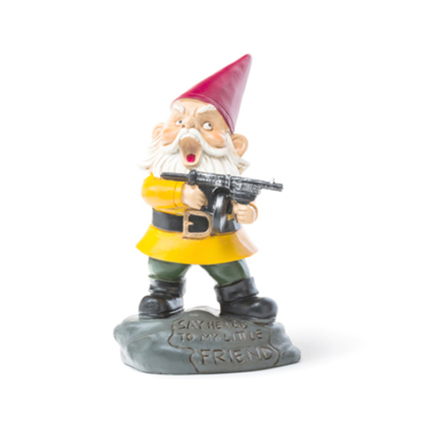 BigMouth Inc. 23.5cm Angry Little Garden Gnome Ornament Decor